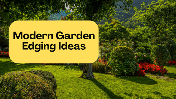 15 Modern Garden Edging Ideas to Elevate Flower Beds