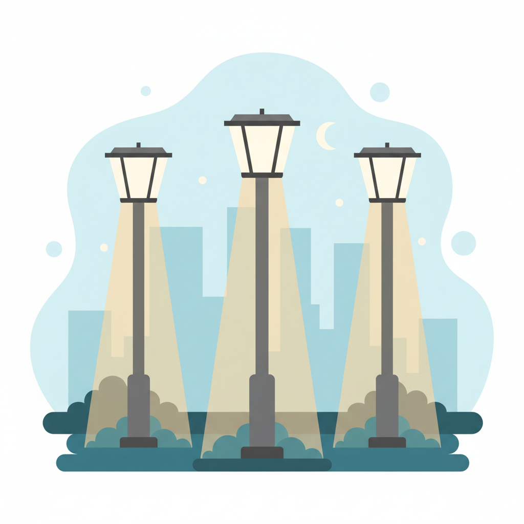 Post Top Lights for Commercial and Residential Areas